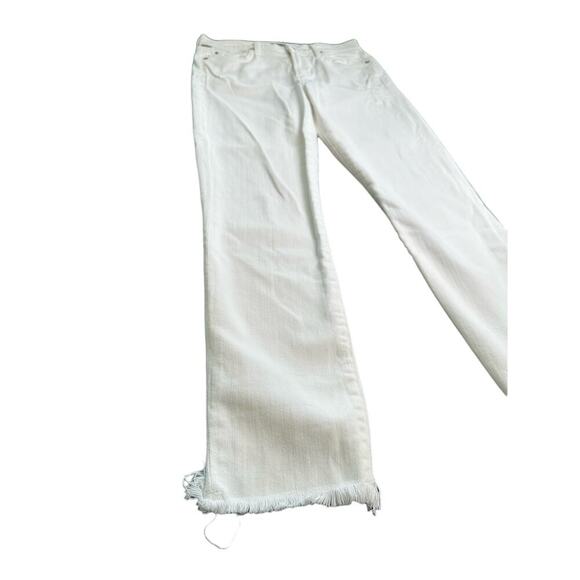 Citizens of Humanity Rocket Crop High Rise Skinny White Jeans Size 26 $198 - Picture 6 of 16